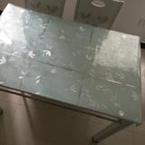 80*130环保进口软质玻璃水晶板磨砂防印透明桌布PVC茶几垫圆加厚