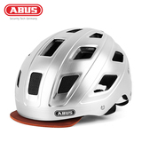 德国ABUS骑行头盔山地公路自行车安全头盔男女可拆卸帽檐带尾灯