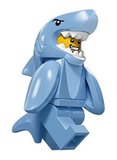 LEGO 乐高 人仔抽抽乐第15季 鲨鱼人 13#  现货 原封正品
