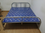 北京特价双人床 加厚四折折叠床 2折午休床 午睡床单人床 硬板床
