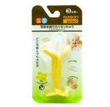 日本代购现货：KJC 贝亲 婴儿 宝宝 香蕉 训练 牙胶