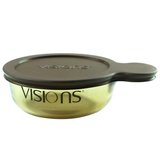 美国康宁晶彩透明锅VISIONS进口玻璃锅单柄奶锅VSP-0.45L宝宝锅
