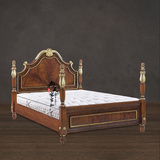 特价美式乡村实木床法式双人床新古典雕花公主婚床卧室家具欧式床