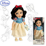 现货 美国Disney迪士尼 白雪公主 灰姑娘动画版娃娃 沙龙人偶娃娃
