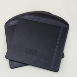 包邮出口欧美电脑鼠标垫皮革护腕创意电脑办公桌垫书桌垫游戏桌面