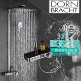 德国当代最新款瀑布淋浴智能恒温花洒套装全铜手持增压淋浴
