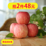 山东富士烟台苹果栖霞红富士新鲜水果纯天然农家特产5斤装80中果