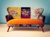 美式实木高档客厅接待沙发新古典布艺单人双人三人时尚创意老虎椅