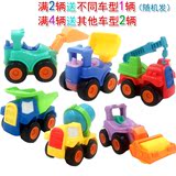 儿童惯性车玩具工程车挖土机推土吊车玩具车益智儿童玩具汽车耐摔