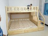厂家直销高低床宜家子母床梯柜双层床儿童床上下床实木床可定做