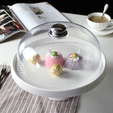 陶瓷水果盘客厅 现代创意欧式蛋糕托盘 下午茶点心架糖果干果盘子