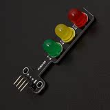 Arduino电子积木 LED交通信号灯发光模块 红绿灯模块