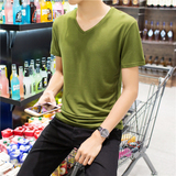 青少年短袖t恤男 韩版夏季男生个性半截袖中学生衣服潮流夏天体恤
