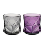 厝物社|现代创意个性几何形耐热玻璃水杯 进口优质果汁饮料杯子
