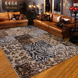 东升中式高密现代简约地毯客厅茶几简欧加厚床边地毯 可水洗