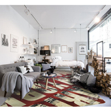 比利时原装进口 现代简约欧美风格客厅卧室书房地毯