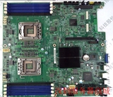 英特尔Intel S5500WB 1366针55芯片组双路服务器主板可插独立显卡