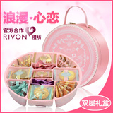 现货台湾进口宏亚RIVON浪漫心恋糖果饼干礼盒结婚喜饼送朋友伴礼