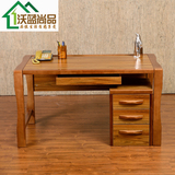 特价 现代中式实木书桌书柜写字台橡木办公桌子电脑桌椅书房家具