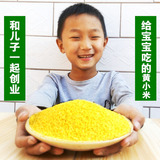黄小米2015新米小农家自产有机黄小米包邮 月子米小黄米 宝宝米