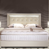 慕斯定制定做现代简约小户型真皮床1.8米美式双人床大床2米2.2米