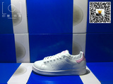 韩国直邮 Adidas三叶草女鞋Stan Smith史密斯 樱花粉尾板鞋BA9858