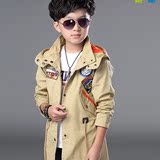 中长款外套大童B类儿童韩版男上衣风衣4至5-6-7-8-9到10岁穿