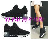 香港专柜正品代购ASH2016水晶烫钻弹力布气垫厚底鞋运动鞋女鞋
