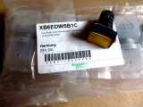 XB6EDW5B1C 原装正品施耐德XB6EWC长方形黄色按钮 指示灯LED24V