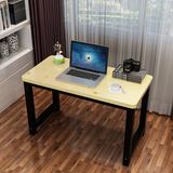 简易电脑桌台式桌家用写字台书桌简约现代实木办公桌子双人桌