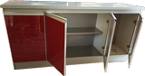 包邮简易橱柜灶台柜水槽柜碗柜单体橱柜整体柜不锈钢柜整体厨房柜