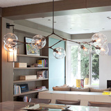创意艺术玻璃球后现代lindsey吊灯北欧个性简约餐厅卧室铁艺灯具