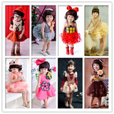 新款儿童摄影可爱服装女童拍照相公主裙影楼韩版写真衣服1-2-3岁
