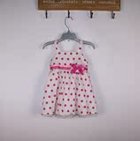 瑕疵特价外贸原单婴儿连衣裙小童女童装特价处理花朵吊带背心裙