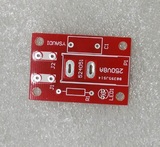 AC220V 开关PCB 板带电源指示灯 带放火花电容