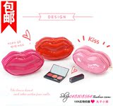 2016新款韩版化妆包 可爱化妆品收纳包随身女生嘴唇手拿包 收纳包