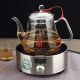 加厚玻璃蒸茶壶蒸汽煮茶器烧水养生壶电陶炉煮茶壶普洱黑茶蒸汽壶