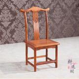 东阳红木家具非洲花梨靠背椅小型实木餐椅换鞋椅两个包邮特价