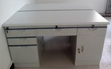 北京特价出售钢制办公电脑桌1.2米 财务桌 1.4米 铁皮电脑办公桌