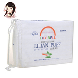 二休小铺 日本lily bell丽丽贝尔化妆棉222/50片超薄纤维卸妆棉