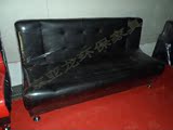北京皮革沙发床 折叠沙发床 便宜沙发床三人简易沙发 单人沙发床