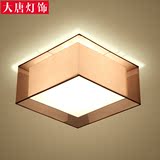 中式客厅灯正方形中国风大气现代简约风格LED新中式吸顶灯