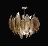设计师灯饰迪信家居专用照明玉米棒壁灯客厅餐厅荷花水晶玻璃吊灯