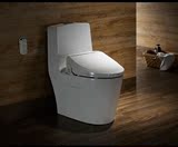 莱信卫浴 智能盖板一体陶瓷马桶普通坐便器连体智洁釉全自动座厕