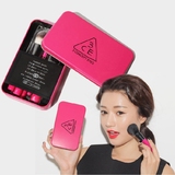 韩国化妆刷套装套刷全套铁盒7支彩妆工具套装粉底刷唇刷初学者