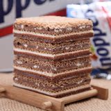 德国 原装进口 Knoppers 牛奶榛子巧克力威化饼干 24包装600g零食