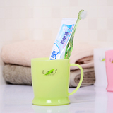 日本创意情侣漱口杯刷牙杯 儿童可爱塑料牙刷杯 旅行洗漱杯子牙缸