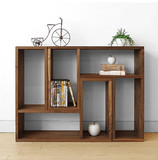 新品日式实木书柜书架 自由组合简易安装置物柜储物柜 特价