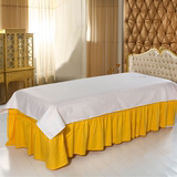 纯棉美容床单全棉美体熏蒸按摩推拿床单养身会所床单可定做床笠罩