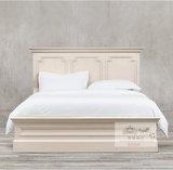美式实木床 法式实木双人床 欧式现代简约风格欧式卧室家具单人床